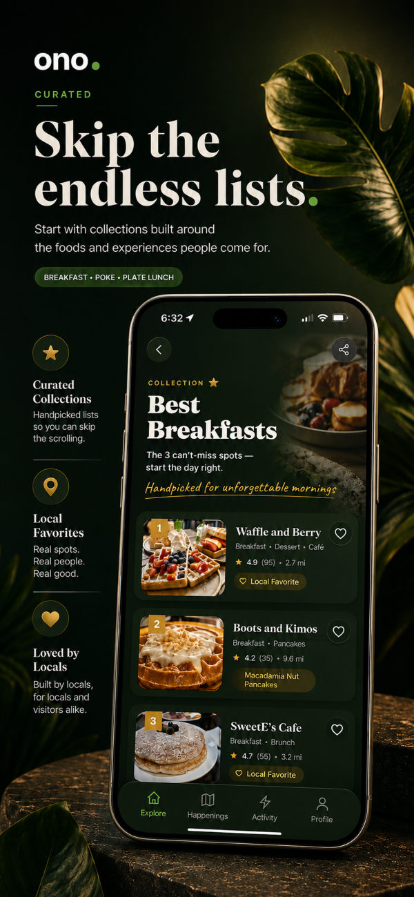 The ono Best Breakfasts collection, ranking three can&rsquo;t-miss morning spots